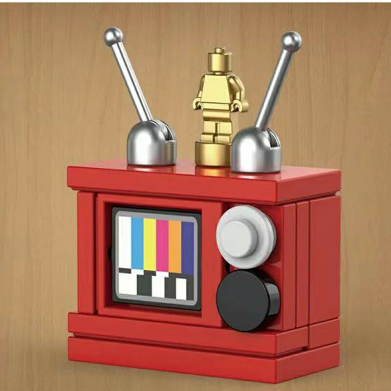 Decool 3D DIY Household Mini-Furiture Blocks for Decor - Household Television