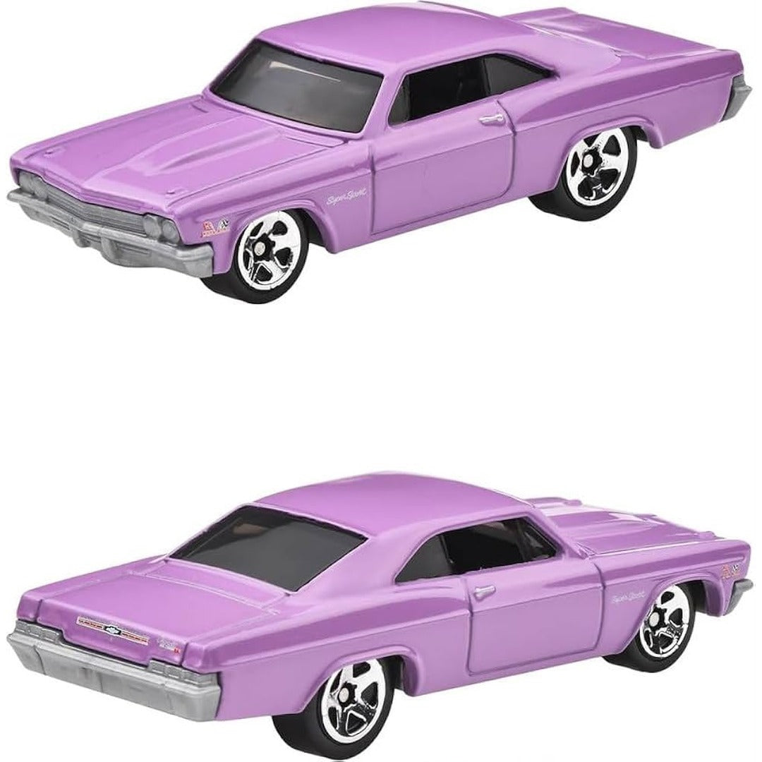 Hot Wheels Fast & Furious 5-pack Chevrolet Impala Super Sport purple 1:64 diecast model