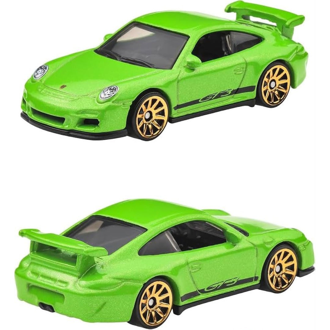 Hot Wheels Fast & Furious 5-pack Porsche 911 GT3 green 1:64 diecast model