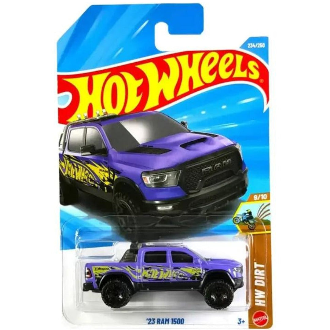Hot Wheels Imported '23 Ram 1500 HW Dirt 1:64 Scale Diecast Model Car