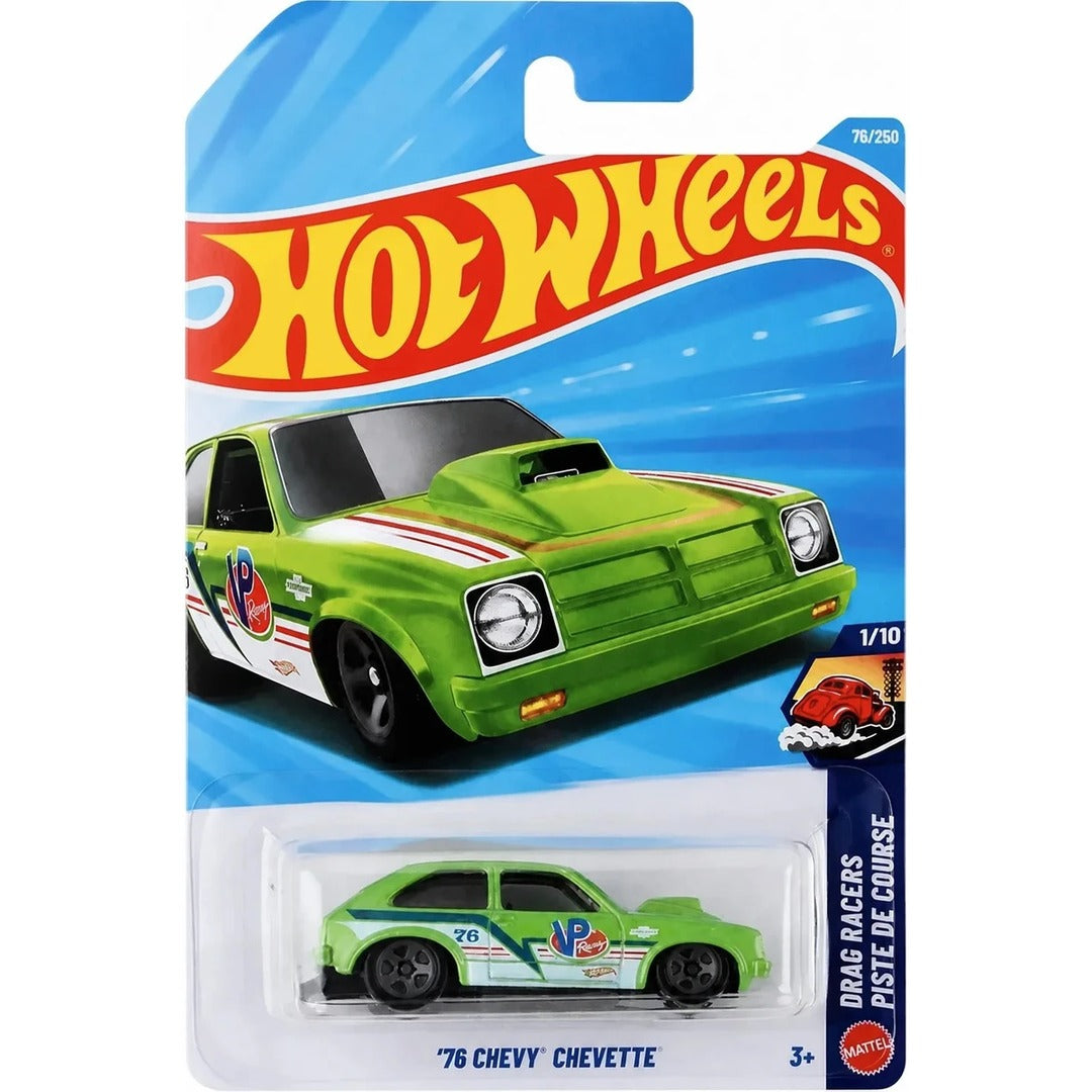 Hot Wheels Imported '76 Chevy Chevette Drag Racers 1:64 Scale Diecast Model Car