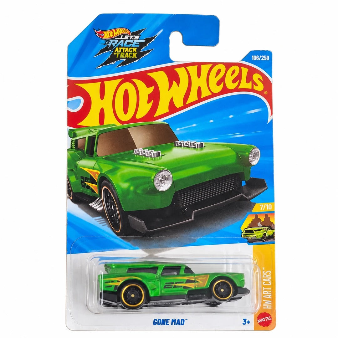 Hot Wheels Imported Gone Mad HW Art Cars 1:64 Scale Diecast Model Car