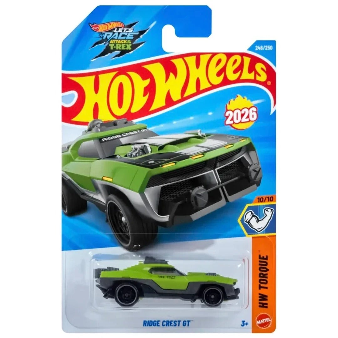 Hot Wheels Imported Ridge Crest GT HW Torque 1:64 Scale Diecast Model Car