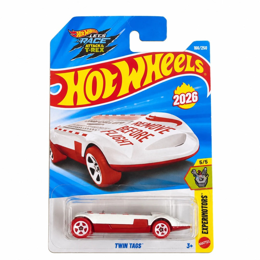 Hot Wheels Imported Twin Tags Experimotors 1:64 Scale Diecast Model Car