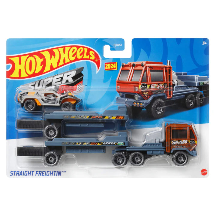 Hot Wheels 2025 Super Rigs Trucks - Set Of 6