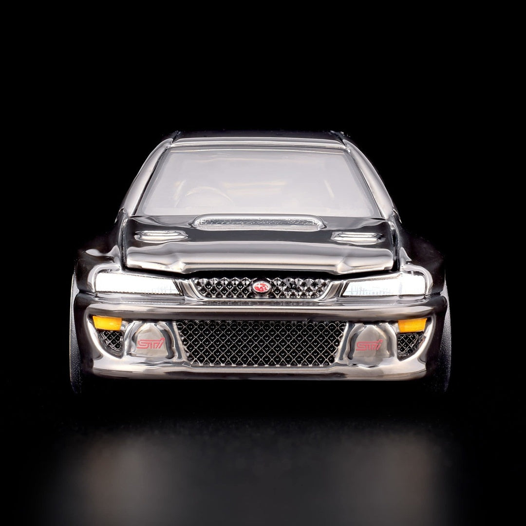 Hot Wheels Red Line Club '98 Subaru Impreza WRX STi 1:64 Diecast Model Car - Front View