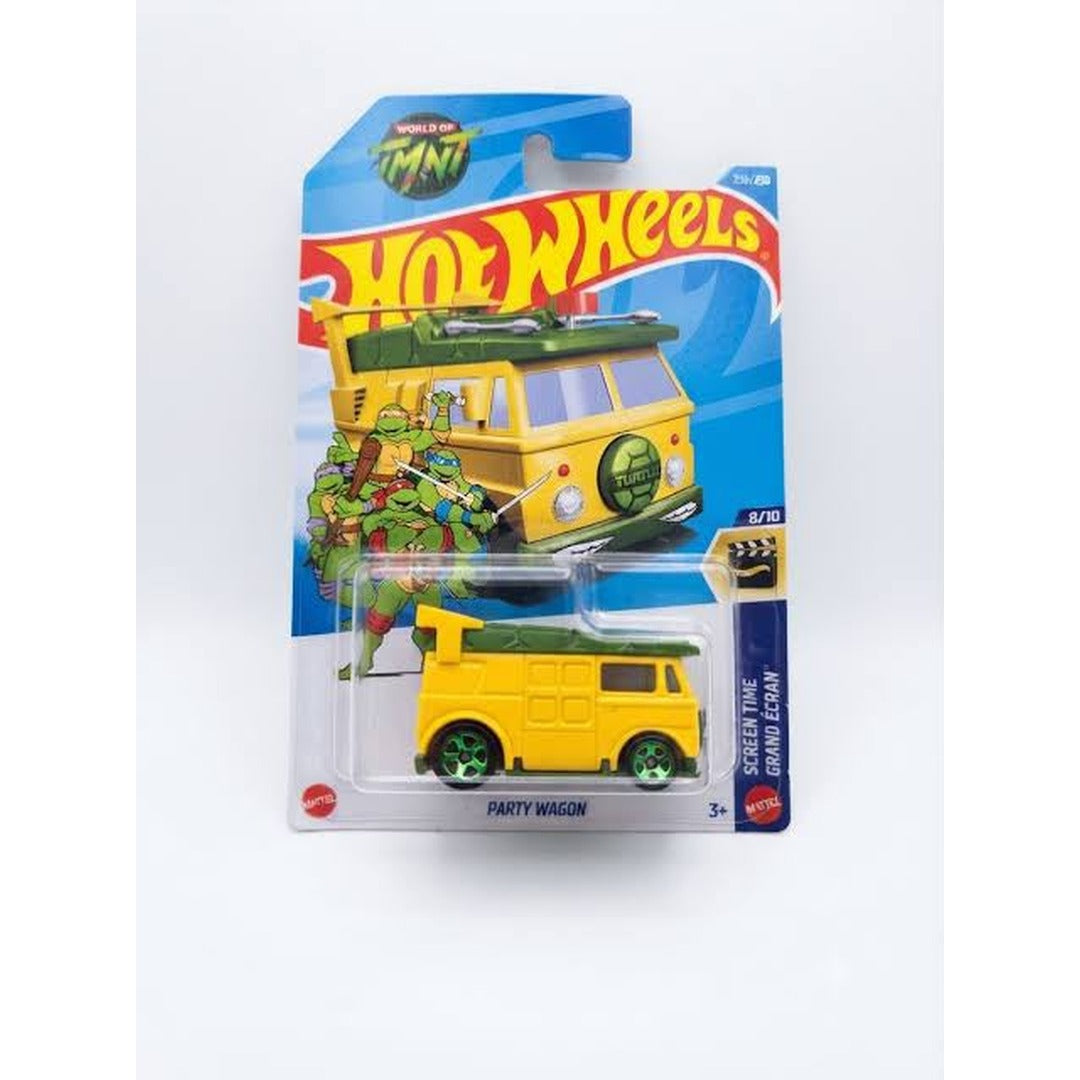 Hot Wheels Imported World of TMNT Party Wagon 1:64 Diecast Model Car