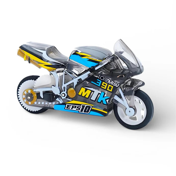 Sparking Stunt Toy Bike - Blue