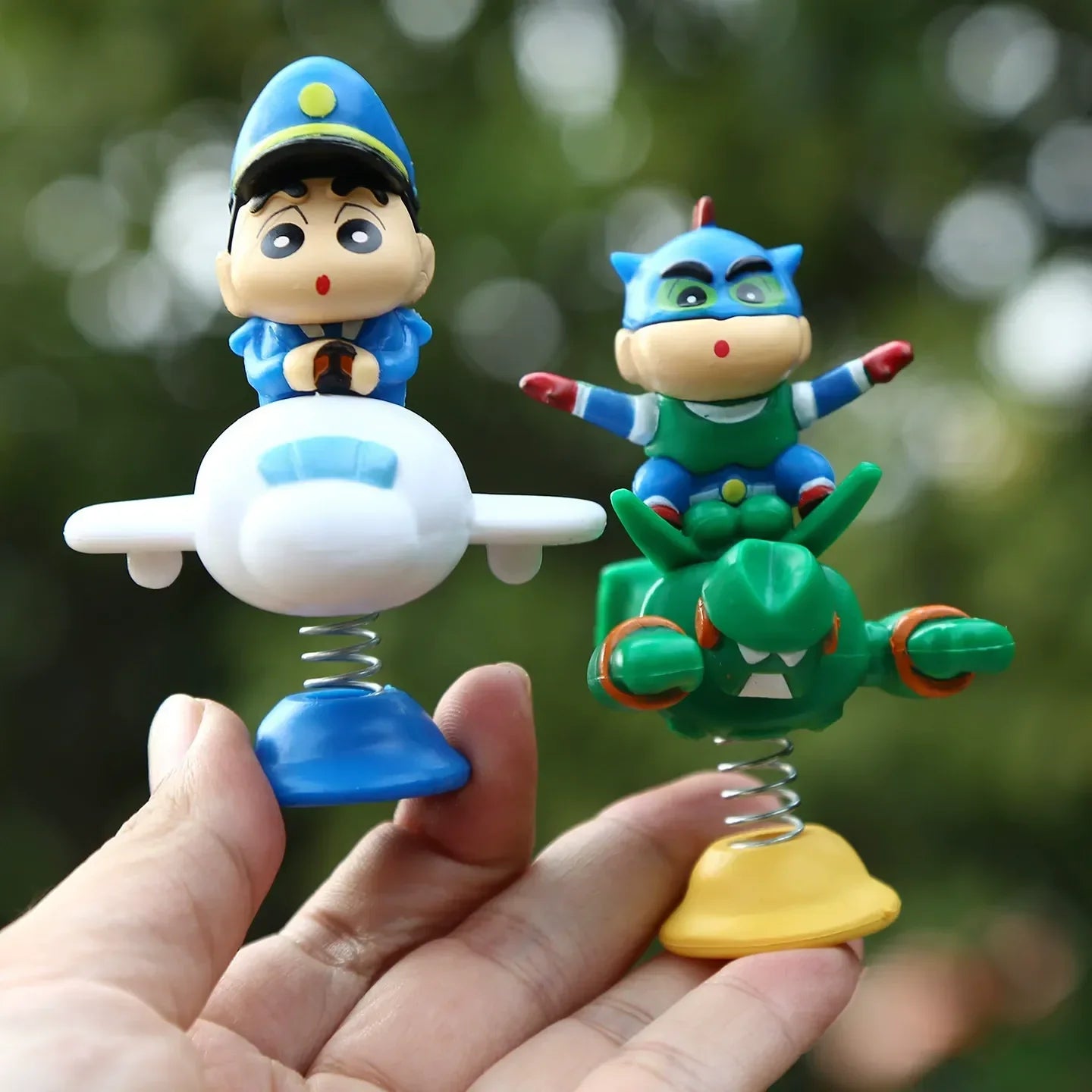 Shin Chan Spring Dashboard Bobble Head Figurine Set (6 Designs)