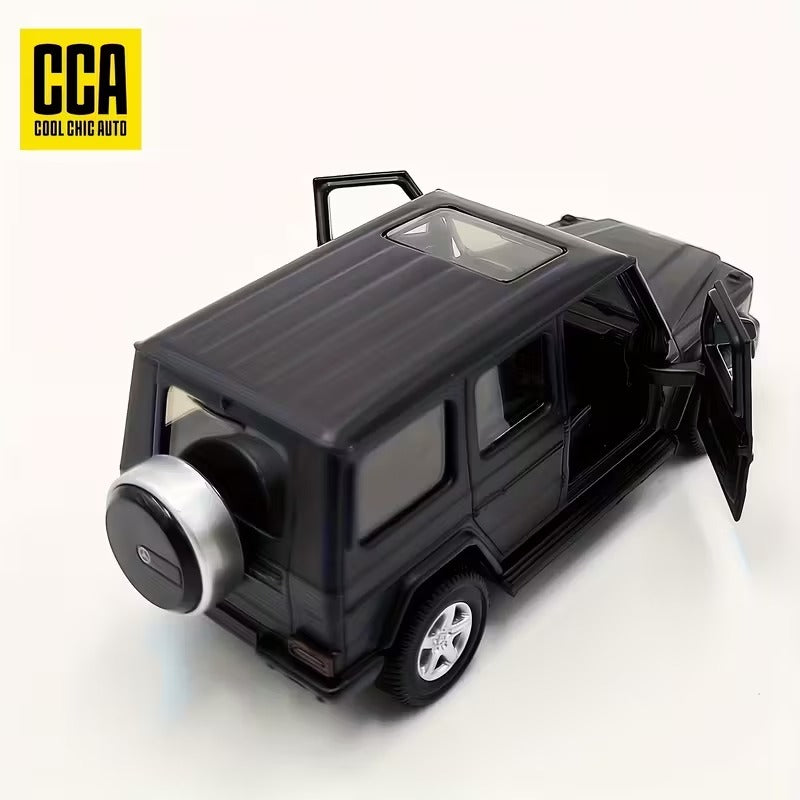 Scale 1 : 42 Official Licensed CCA Cool-Chic Auto Diecast Metal Model Car - Mercedes-Benz G350 d (Black) - With Acylic Case