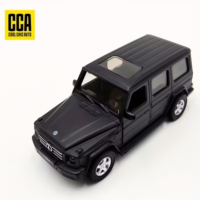 Scale 1 : 42 Official Licensed CCA Cool-Chic Auto Diecast Metal Model Car - Mercedes-Benz G350 d (Black) - With Acylic Case