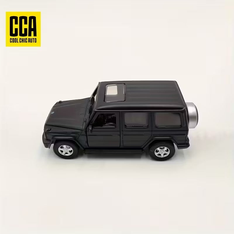 Scale 1 : 42 Official Licensed CCA Cool-Chic Auto Diecast Metal Model Car - Mercedes-Benz G350 d (Black) - With Acylic Case