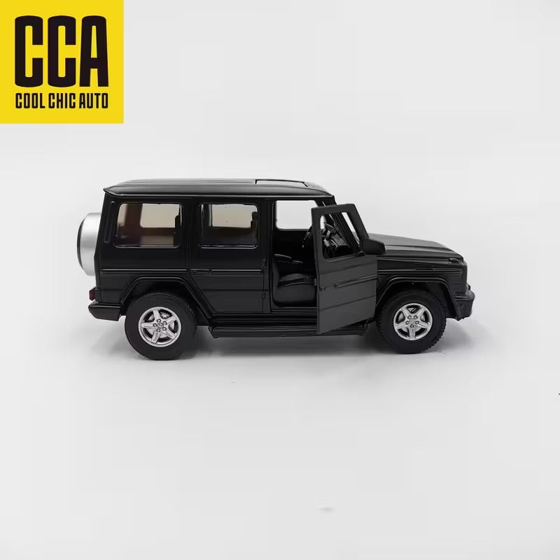 Scale 1 : 42 Official Licensed CCA Cool-Chic Auto Diecast Metal Model Car - Mercedes-Benz G350 d (Black) - With Acylic Case