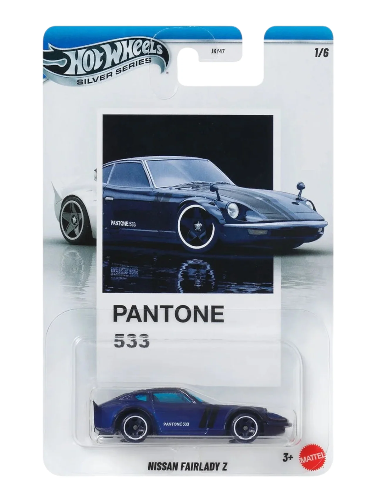 Hot Wheels Silver Series Nissan Fairlady Z Pantone 533 Die-Cast Car