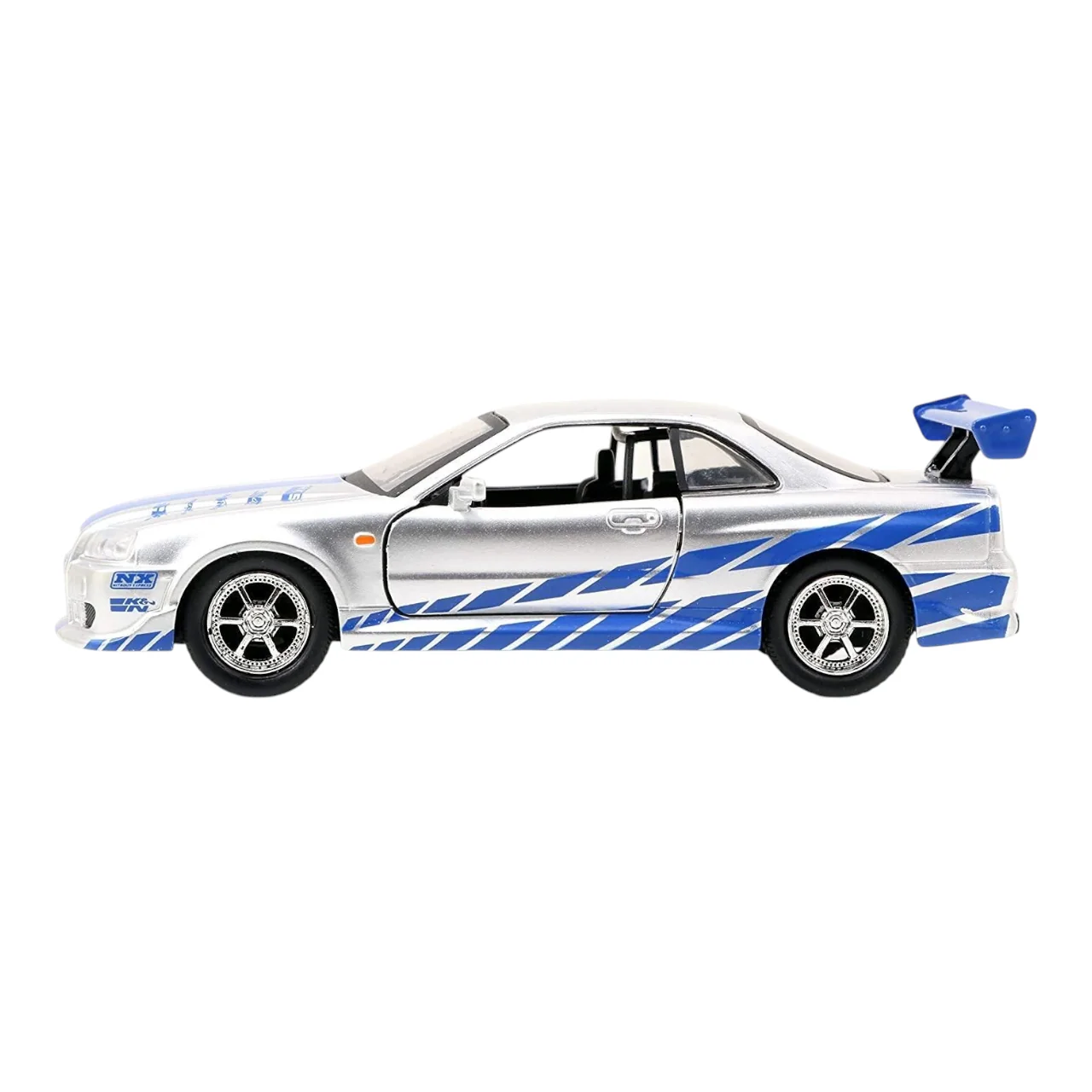 Jada - 1/32 scale Diecast Model Toy Car - Fast & Furious Brian's Nissan Skyline GT-R (R34)