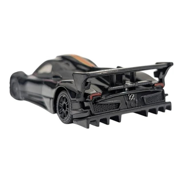 Scale 1 : 64 CCA Pagani Zonda Revolucion Black Diecast Metal Model Car