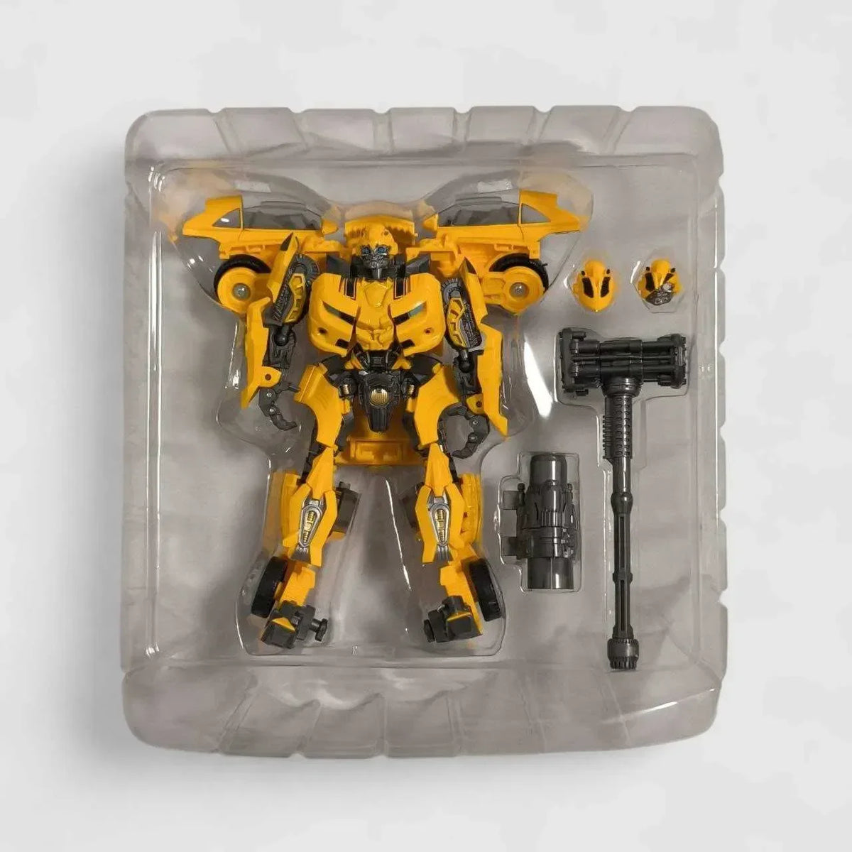 Bumblebee Warrior Transforming Robot Action Figure | Premium Collectible