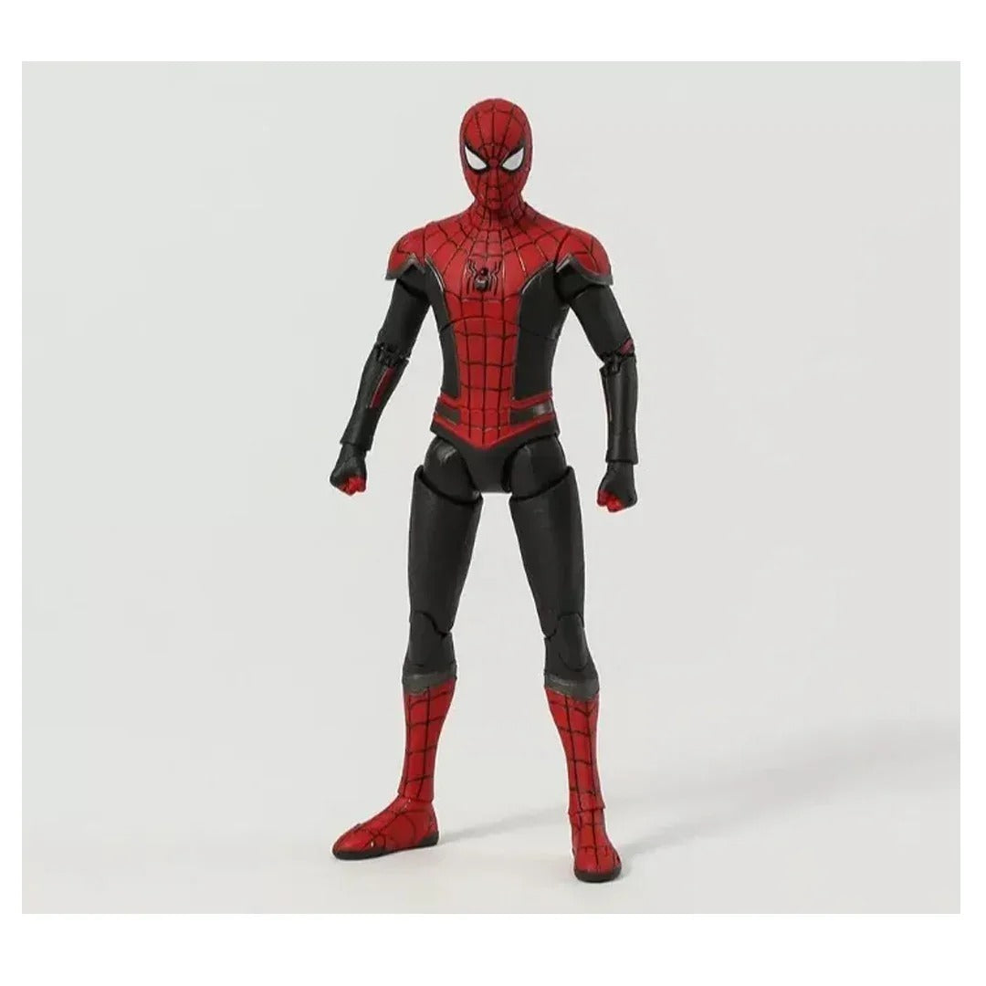 Marvel Studios Spider-Man No Way Home : 1:10 Scale Spiderman Upgraded Suit Figure by ZD Toys (Size-7 Inch)