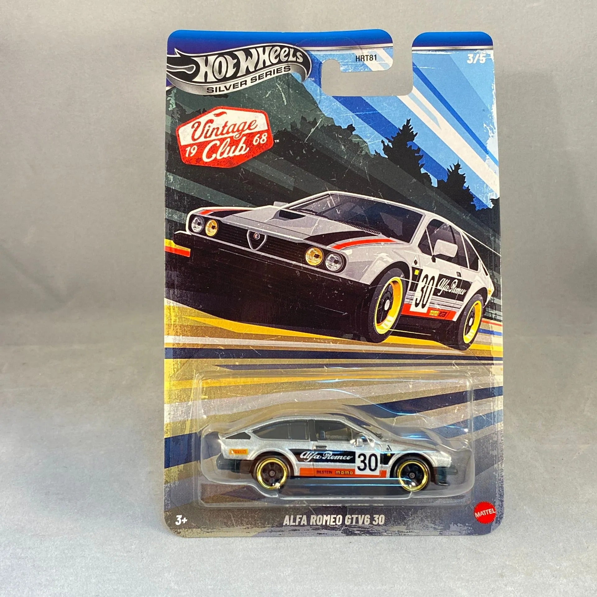 Hot Wheels Silver Series Alfa Romeo GTV6 3.0 Diecast Scale Model