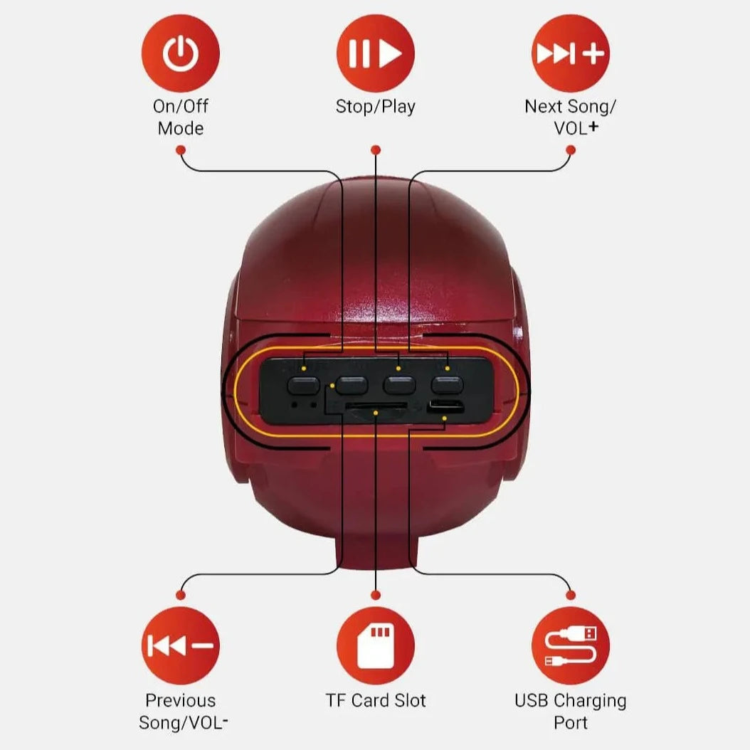 Iron Man Wireless Bluetooth Speaker