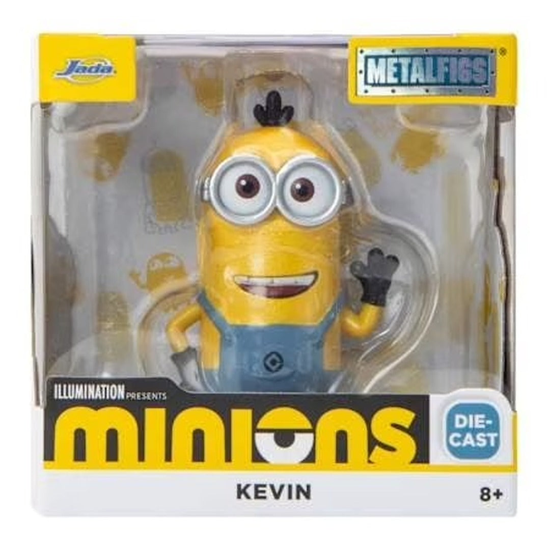 Jada Metalfigs Minions Kevin figure in packaging box