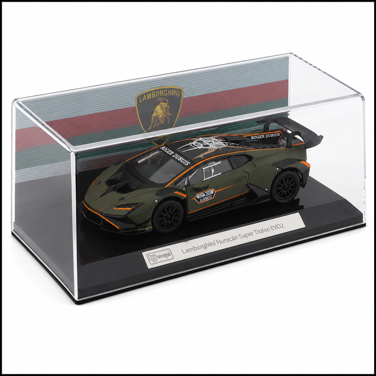 Lamborghini Huracán Super Trofeo EVO2 Die-Cast Model Car – 1:43 Scale