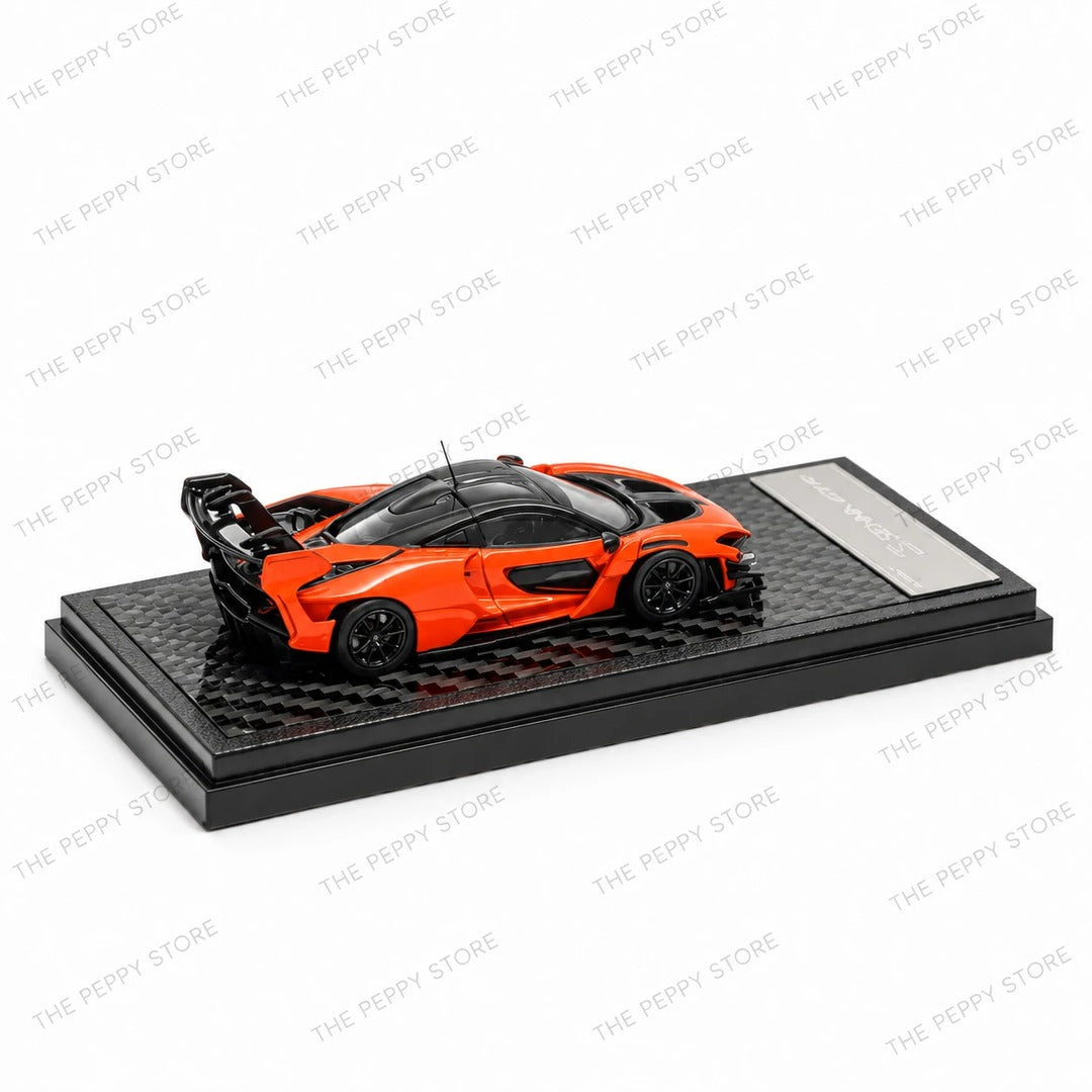 LCD Models McLaren Senna GTR 1:64 diecast model car side view