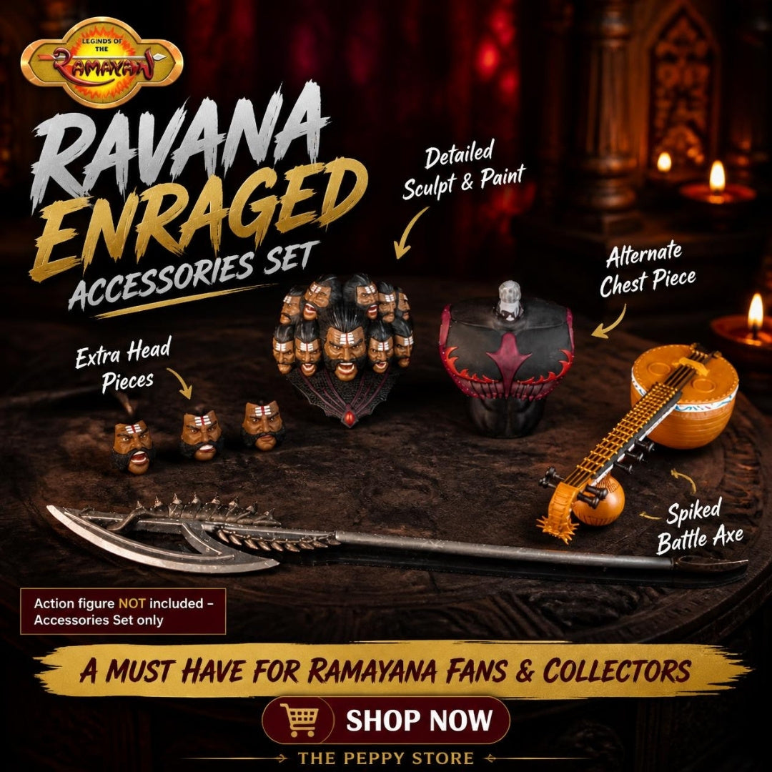 Legends of the Ramayana Ravana Enraged Accessories Set ( Usually Bought with Ravana Figure )