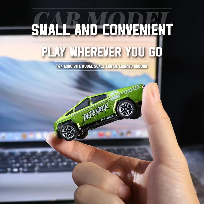 Trasped 1:64 Scale Off-Road Monster Truck Mini R/C Speed Regulating Alloy Model Car (No Cod Allowed On This Product) - Prepaid Orders Only