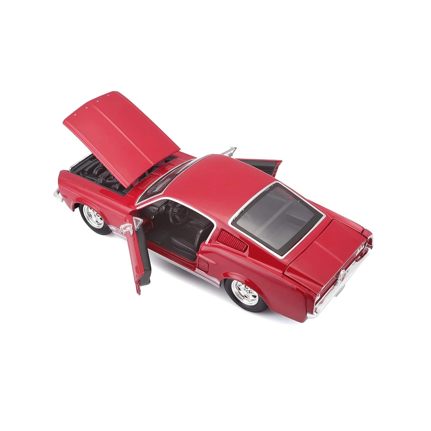 Maisto - 1 : 24 Diecast Scale Model - Collectors Collection - 1967 Ford Mustang GT - Official Licensed Product