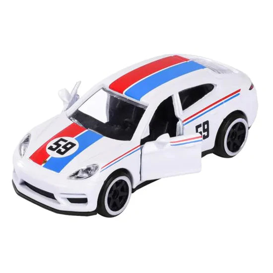 Majorette Porsche Premium Car with Freewheel and Opening Parts Car Model - Porsche Panamera