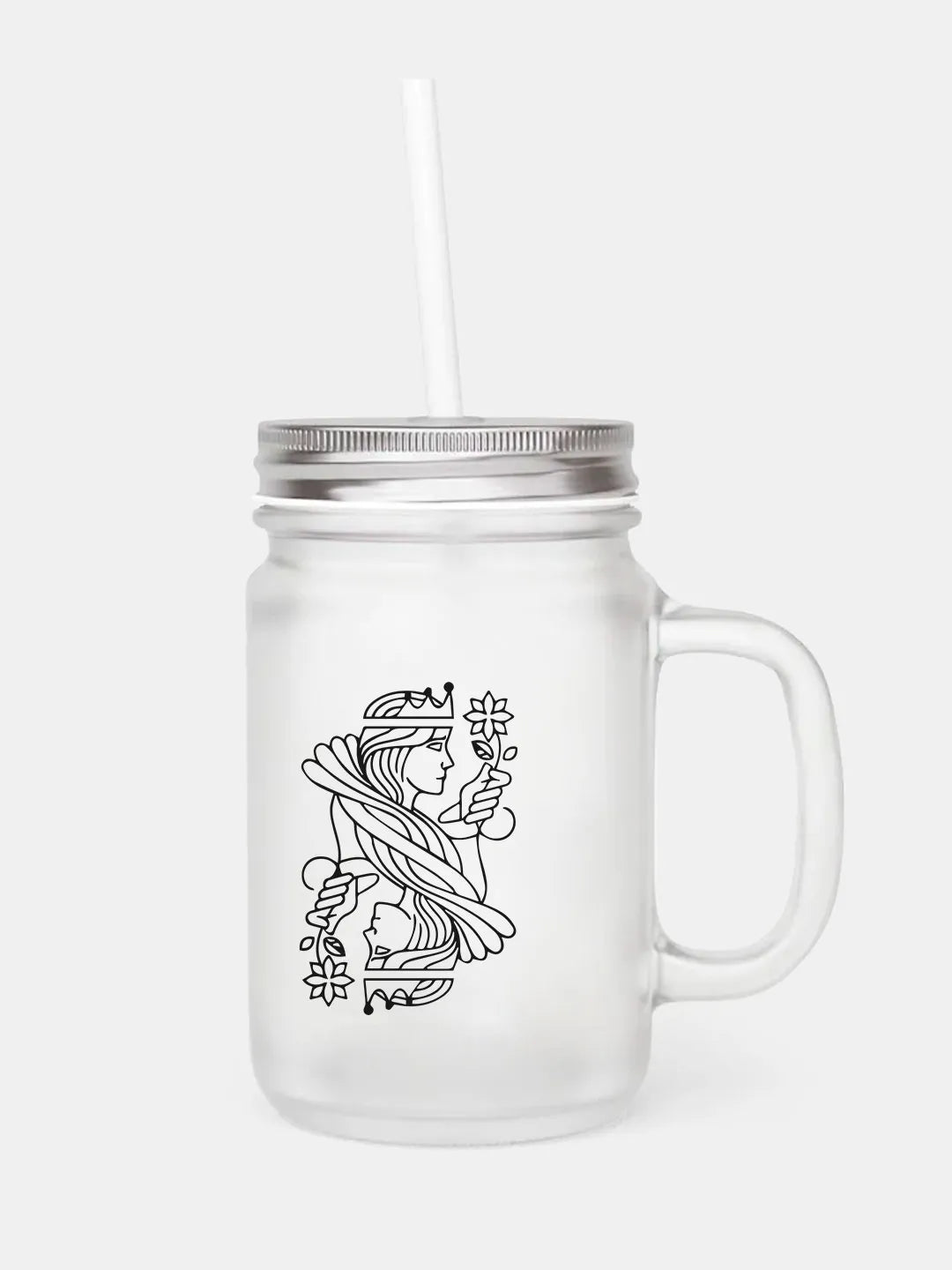 Queen Mason Jar