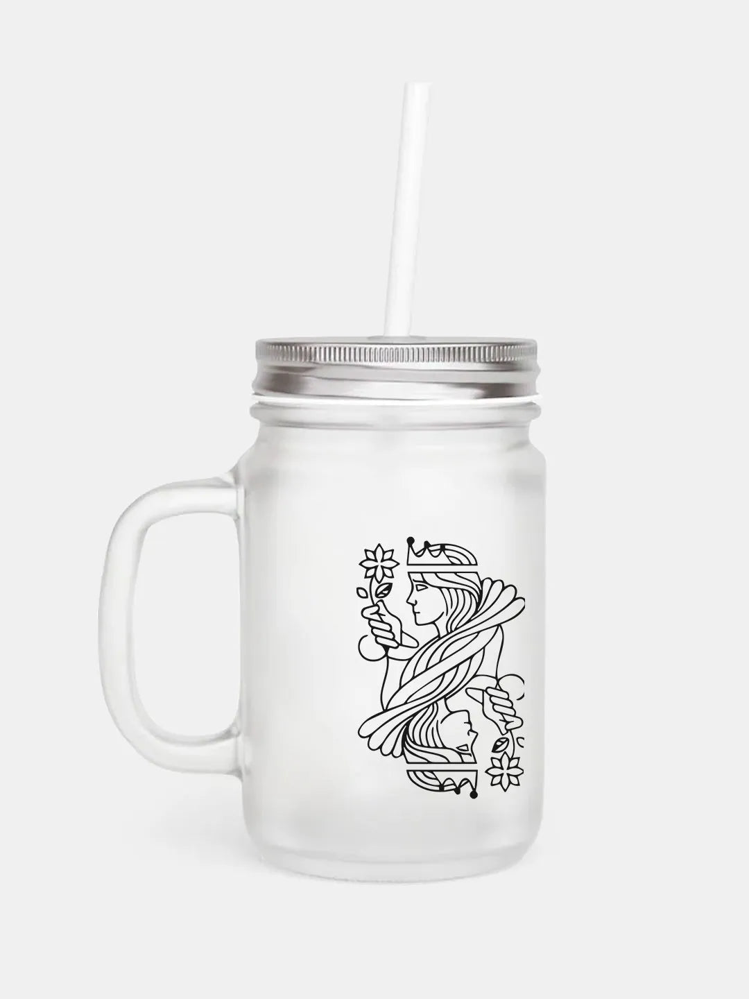 Queen Mason Jar