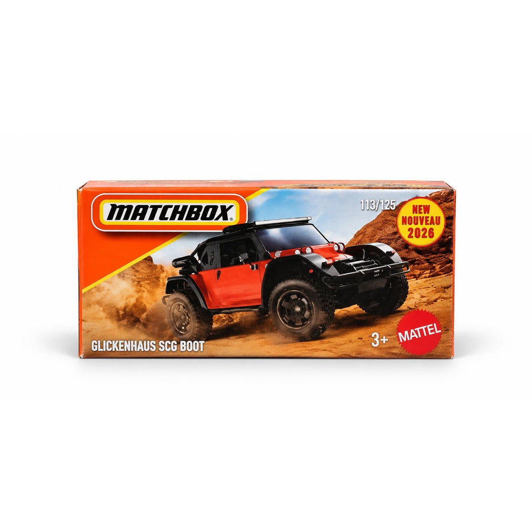 Matchbox Glickenhaus SCG Boot 1:64 Diecast Model Car