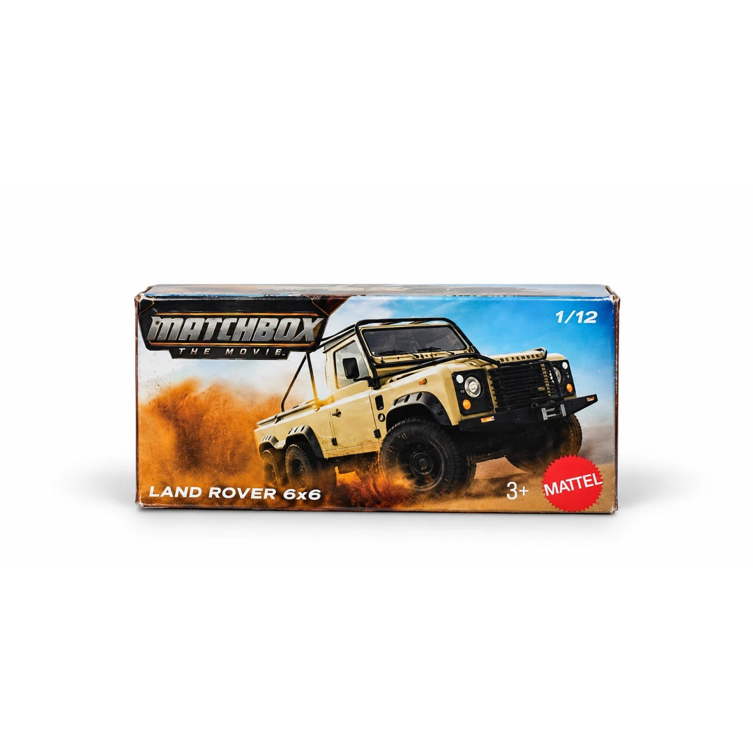 Matchbox Imported Land Rover Defender 6x6 1:64 Diecast Model Car