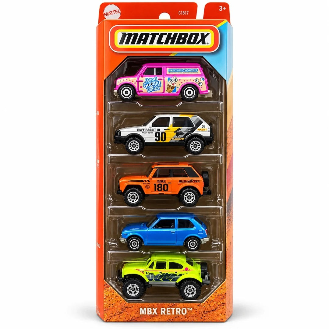 Matchbox MBX Retro 5-Pack box