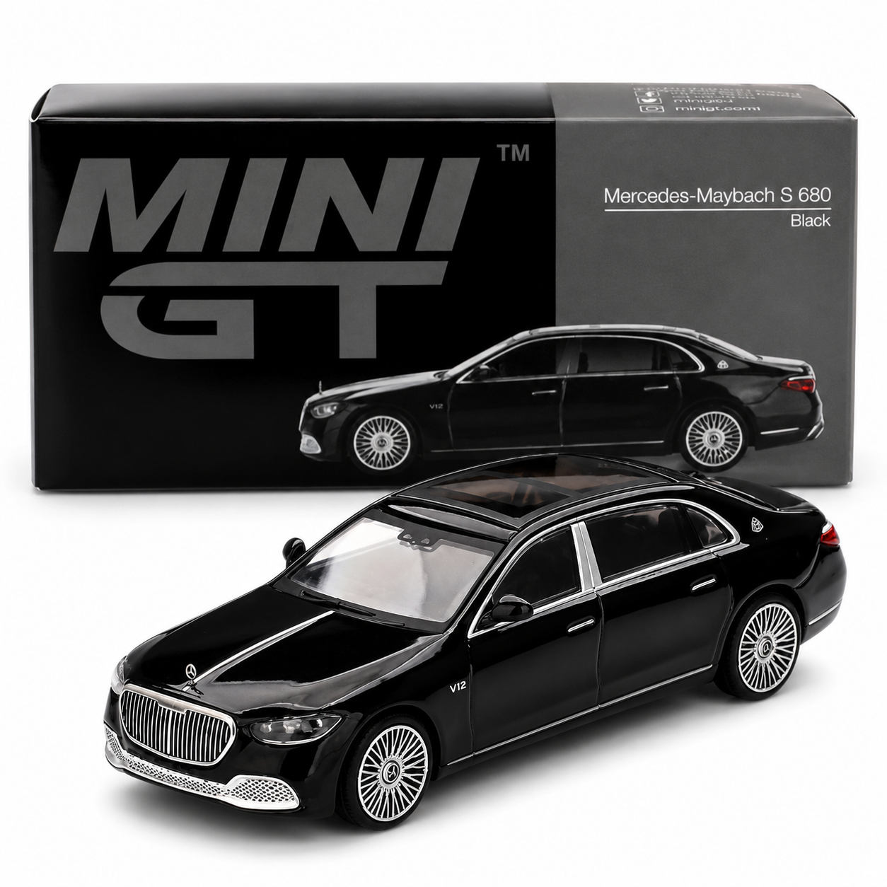 Mini GT Inported Mercedes-Maybach S 680 V12 Black