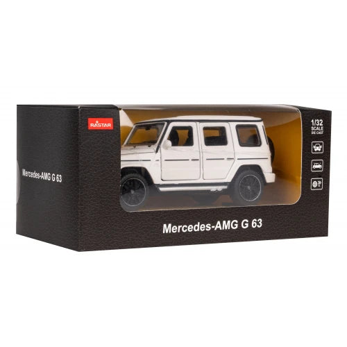 Rastar Scale 1 : 32 Mercedes Benz AMG G 63 Diecast Scale Model - White
