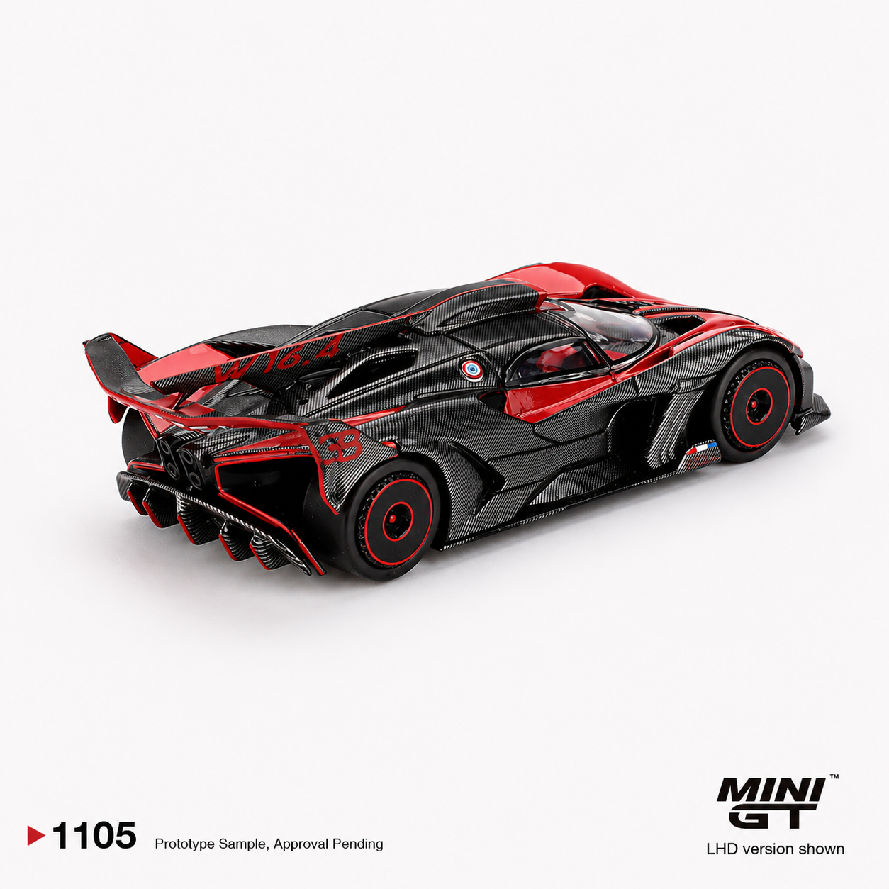 Bugatti Bolide MINI GT 1:64 Scale Diecast Model Car
