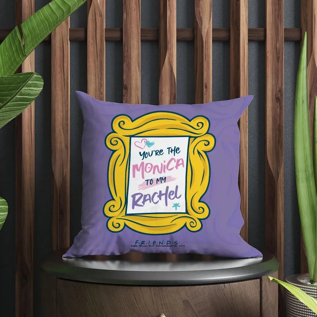 Buy Friends Monica To Rachel Square Pillow The Peppy Store