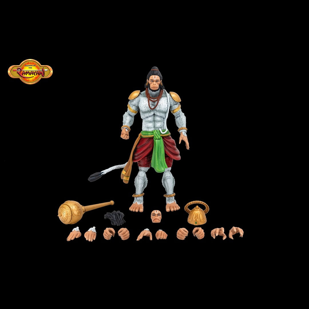 Legends of the Ramayana Hanuman Action Figure with Accessories - Full Set