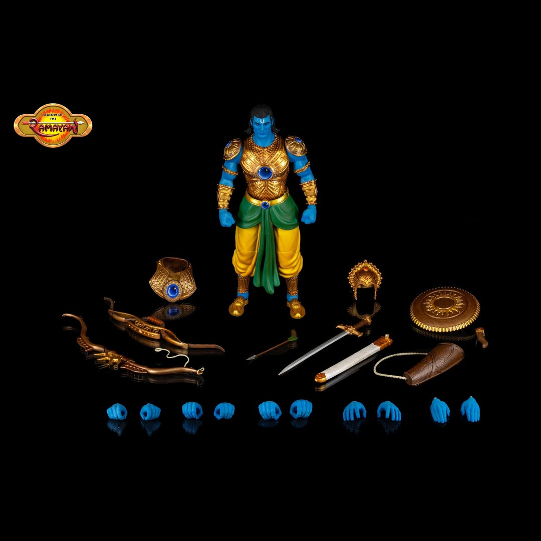 Legends of the Ramayana Prince Rama Action Figure with Accessories - Full Set