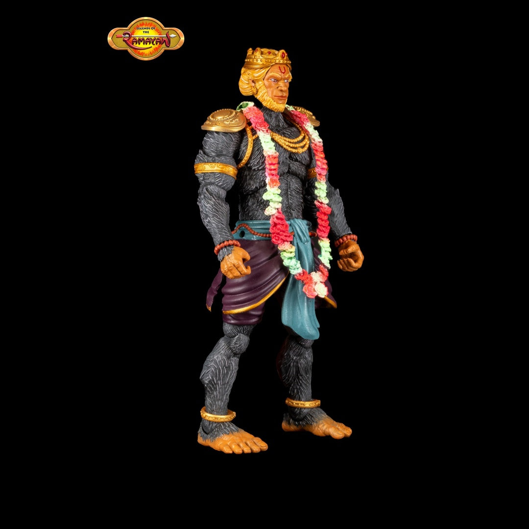 Legends of the Ramayana Sugriva Action Figure - Side Profile View