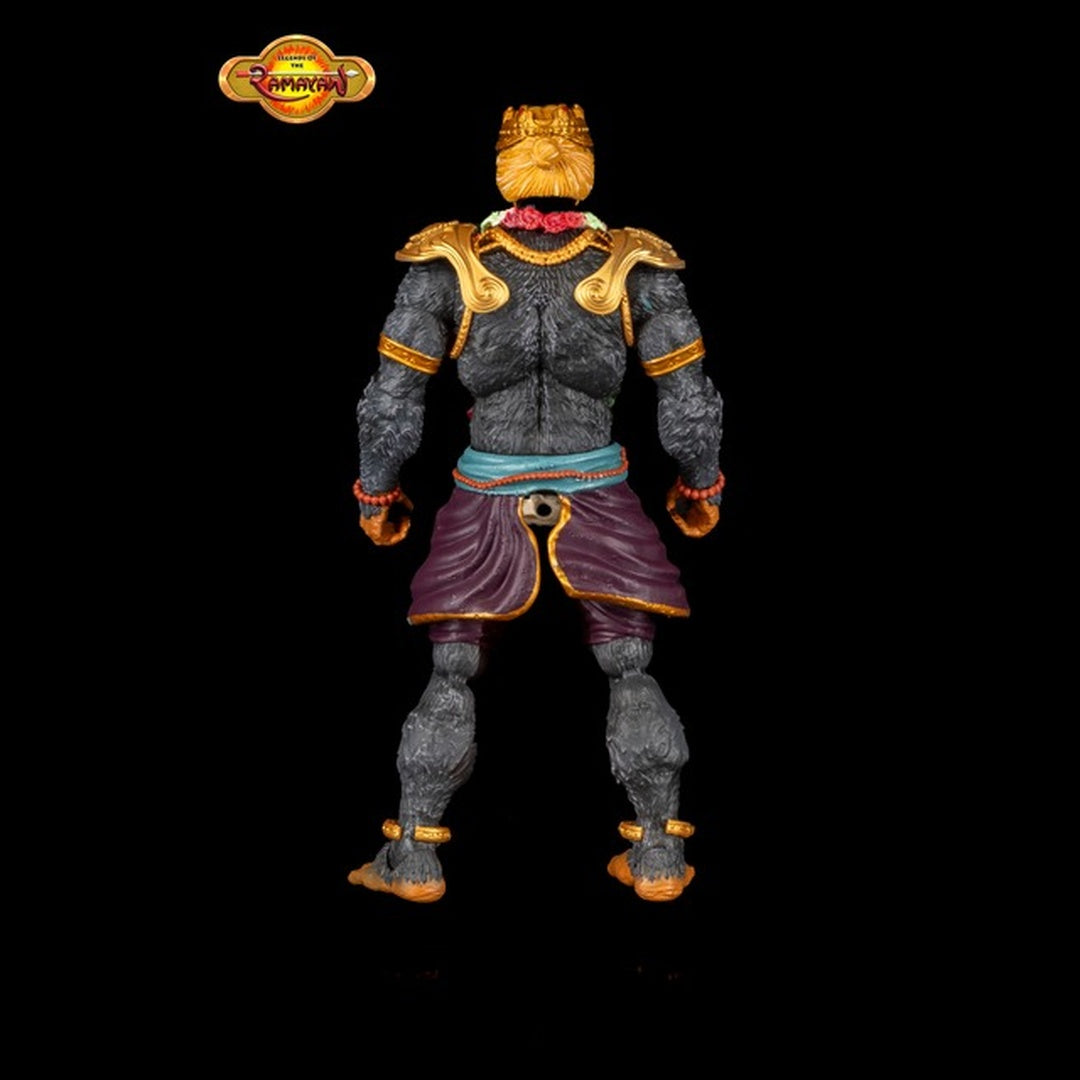 Legends of the Ramayana Sugriva Action Figure - Rear View