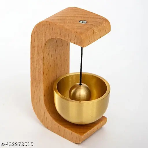 Wooden Magnetic Doorbell Wind Chime