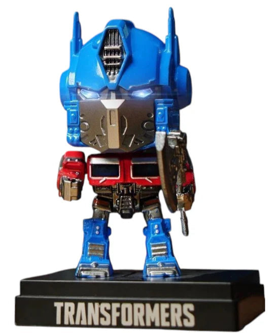 Hasbro Official Transformers Optimus Prime Sound-Light Alloy Doll - Battery Operated
