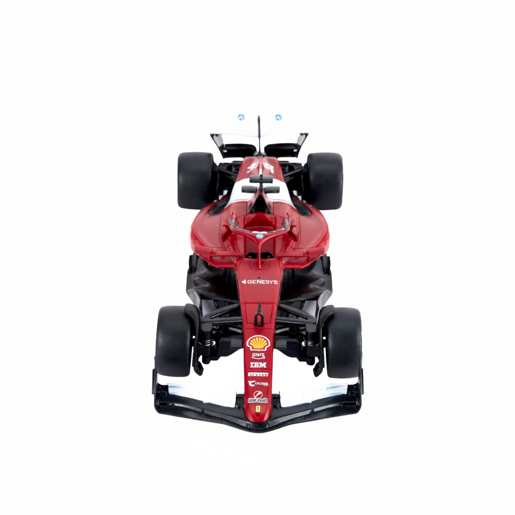 Official Ferrari SF-25 Formula 1 Remote Control Car | 1:18 Scale 2.4GHz RC Racing Car Charles Leclerc Number 16