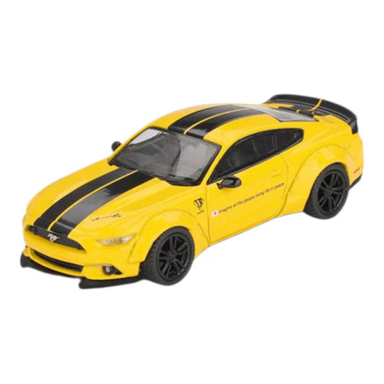 Mini GT Imported Code 1077 - LB-WORKS FORD MUSTANG Triple Yellow