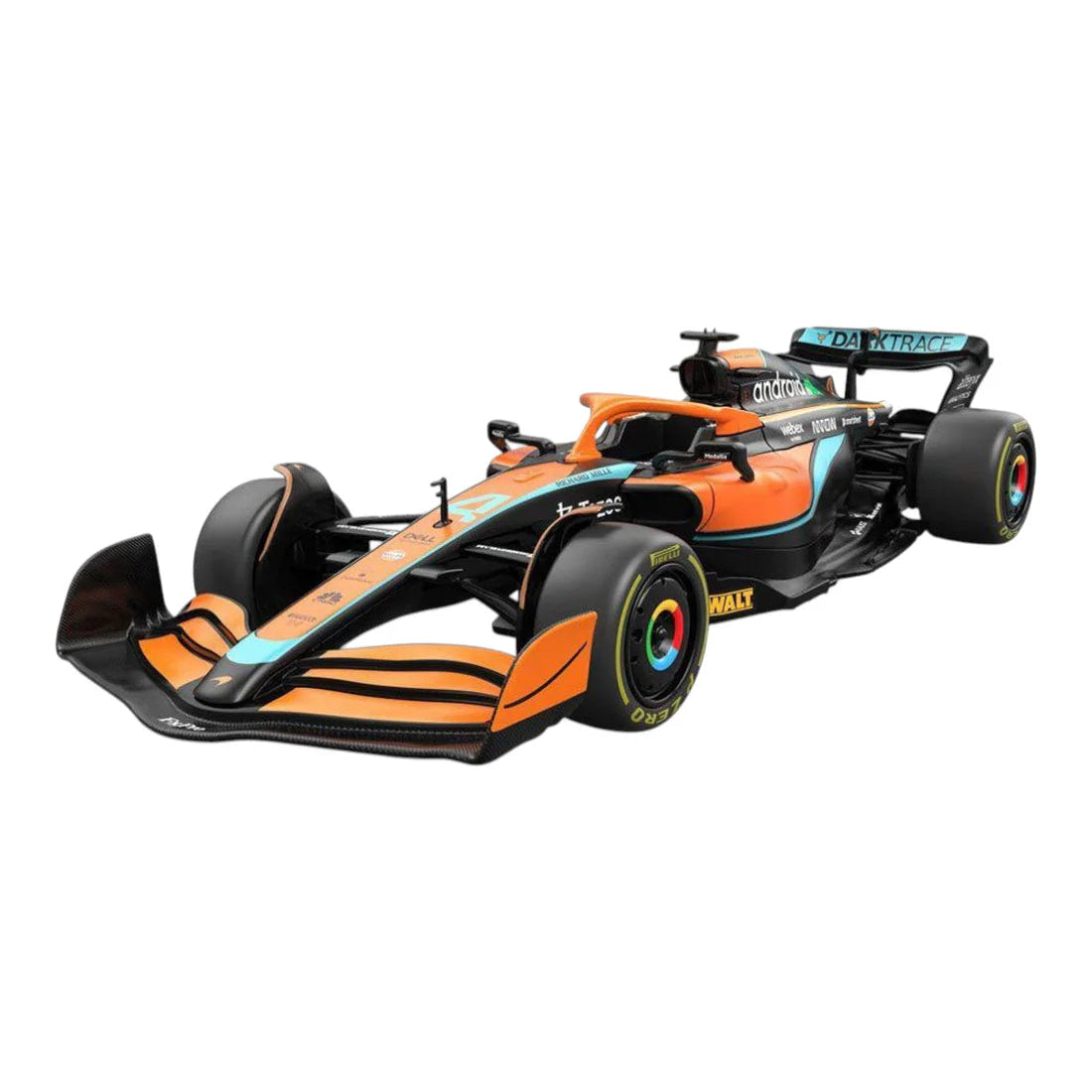 Rastar Formula 1 Scale 1 : 24 Diecast Scale Model - 2022 Emilia Romagna Grand Prix Mclaren MCL36 4 Lando Norris