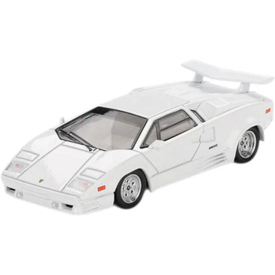 Mini GT Imported Code 1134- Lamborghini Countach 25th Anniversary White